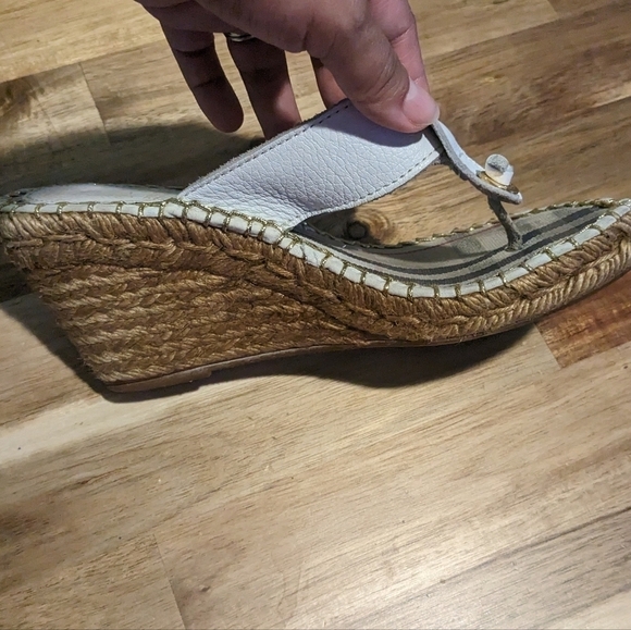 Burberry Nova Check Pattern Leather Espadrilles - Picture 4 of 10
